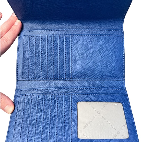 MK Trifold Sapphire Wallet - Picture 9 of 9